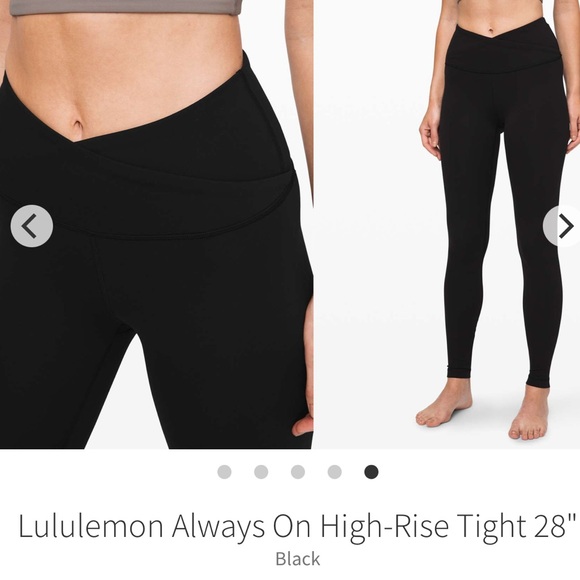 lululemon athletica Pants - Lululemon Always On High-Rise Tight 28"
Black 2019 W5CELS $98 Everlux Sz 4